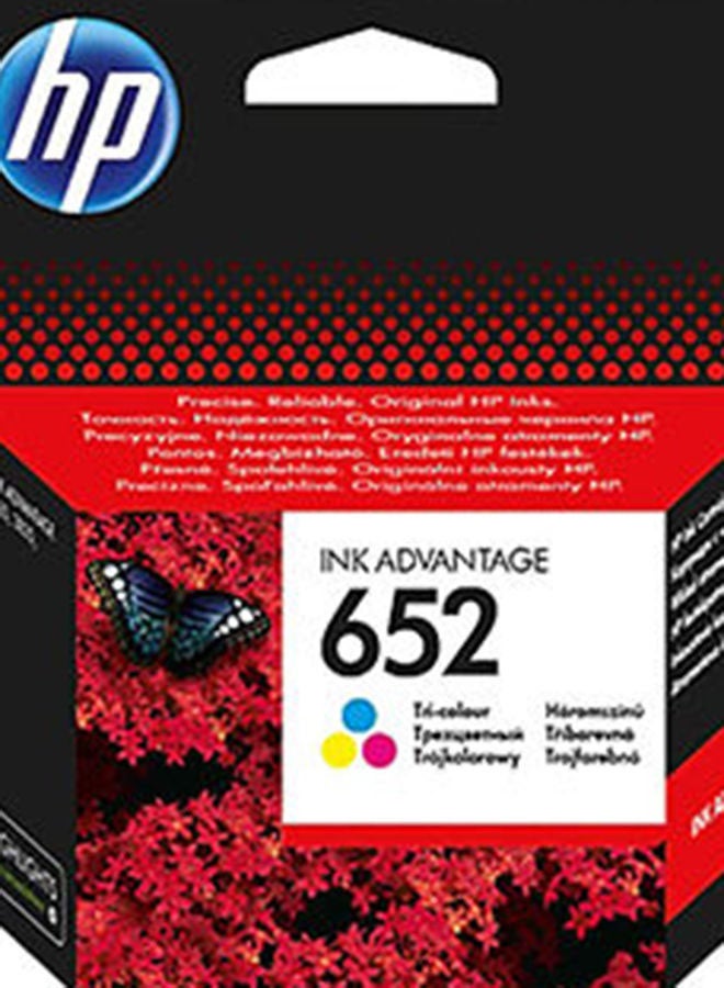 HP 652 Black Original Ink Cartridge [F6V25AE] & 652 Tri-Color Original Ink Cartridge [F6V24Ae] | Black & Tri Colour  - Image 4