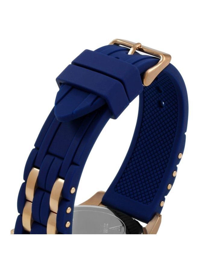 Men's Water Resistant Analog Watch W0366G4 - 44 mm - Blue
