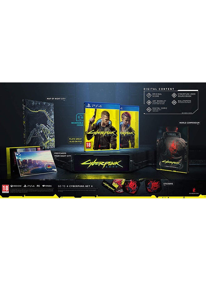 لعبة الفديو "Cyberpunk 2077" - (إصدار عالمي) - الأكشن والتصويب - بلايستيشن 4/بلايستيشن 5 - v1667234009/N38977315A_2