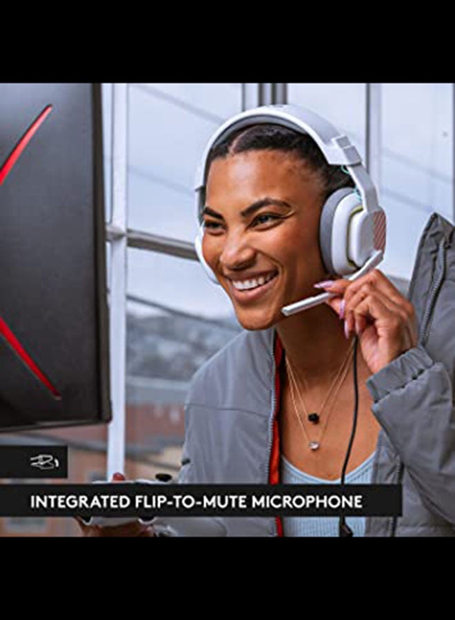 ASTRO - A10 Challenger Gaming Headset Gen 2 Wired Headset - Over-Ear Gaming Headphones with flip-to-Mute Microphone, 32 mm Drivers, Compatible with Playstation, PC - Image 1
