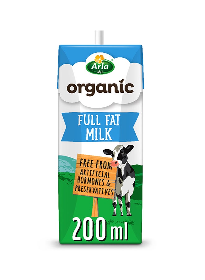 Arla Organic Milk Full Fat Plain 200ml - Image 1