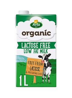 Organic Milk Lactose Free Low Fat Plain 1Liters - v1667236718/N35007514A_1