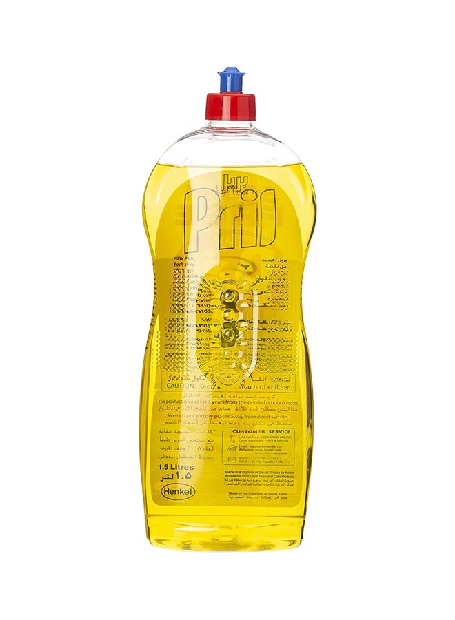 Pril - Ultra Power Hand Dishwashing Liquid Lemon 1.5Liters - Image 1