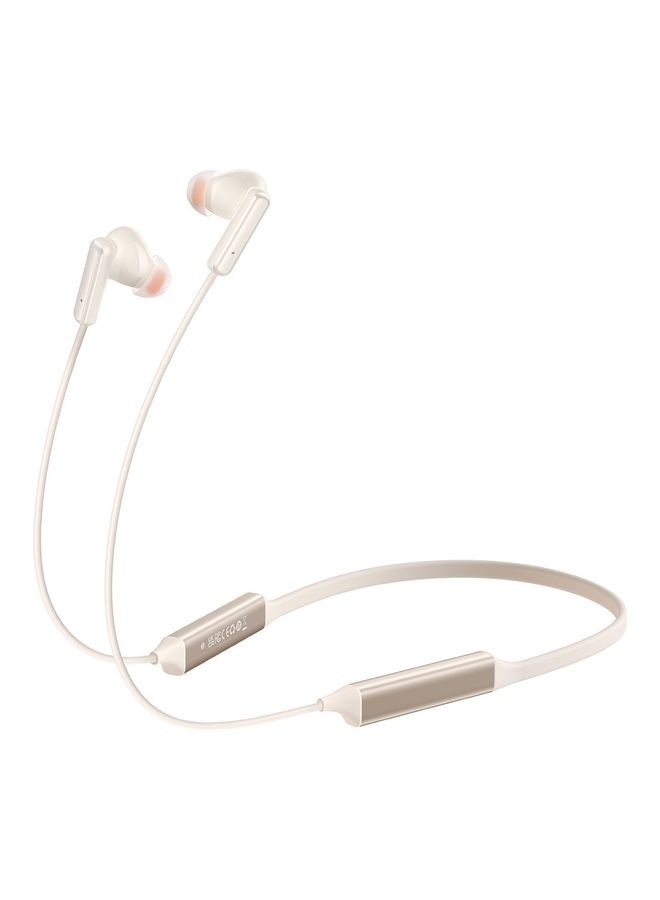Baseus - Bowie U2 Neckband Wireless Bluetooth V5.2 Earphones Beige - Image 1