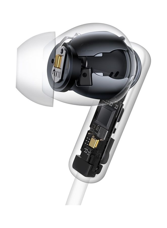 Baseus - Bowie U2 Neckband Wireless Bluetooth V5.2 Earphones Beige - Image 1