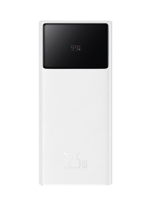 20000 mAh Power Bank, 22.5W Fast Charging 20000mAh Power bank, PD3.0 QC3.0 Portable Charger, 3A (USB-C in & Out) with LED Display Battery Pack for iPhone 14, 13, 12, 11, X Pro Max, Huawei, Samsung S21, S20 iPad and Many More White