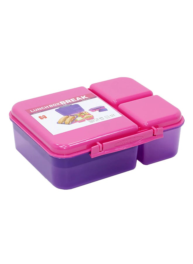 BREAK Lunch Box Purple/Pink 2Liters - Image 1