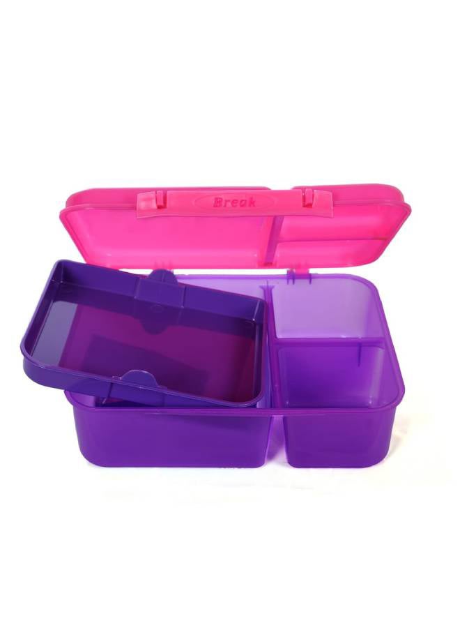BREAK Lunch Box Purple/Pink 2Liters - Image 3