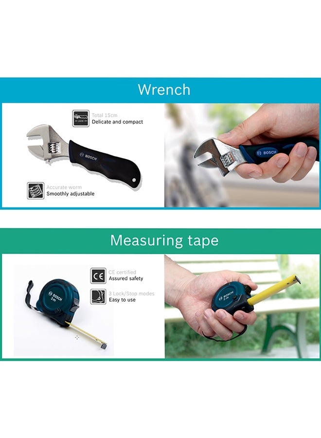 BOSCH 12 In 1 Hand Tools Kit Multicolour  - Image 5