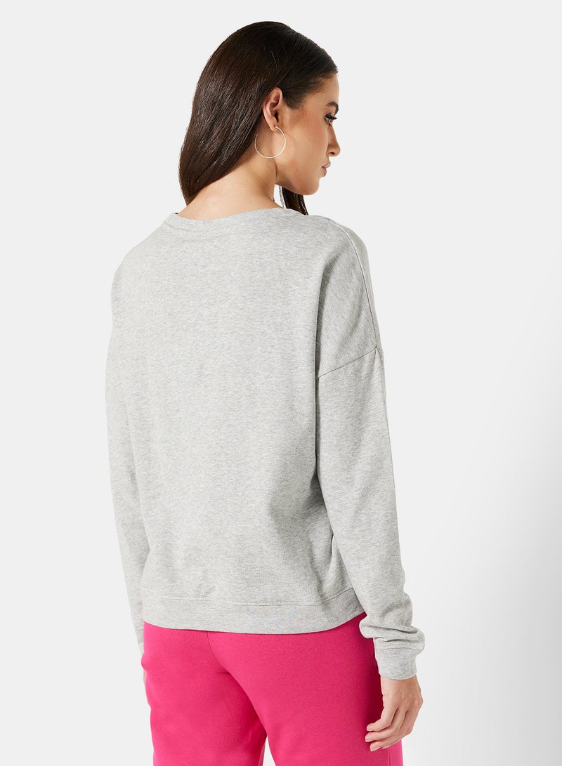I.Scenery - Graphic Sweatshirt Grey - Image 1