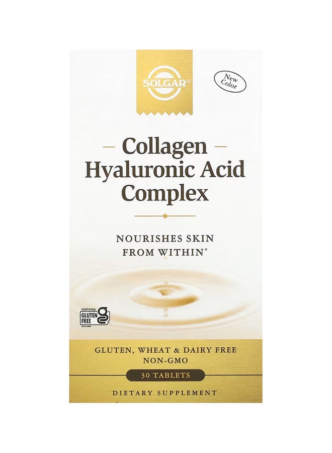 Solgar Hyaluronic Acid Dietary Supplement 120 Mg- 30 Tablets