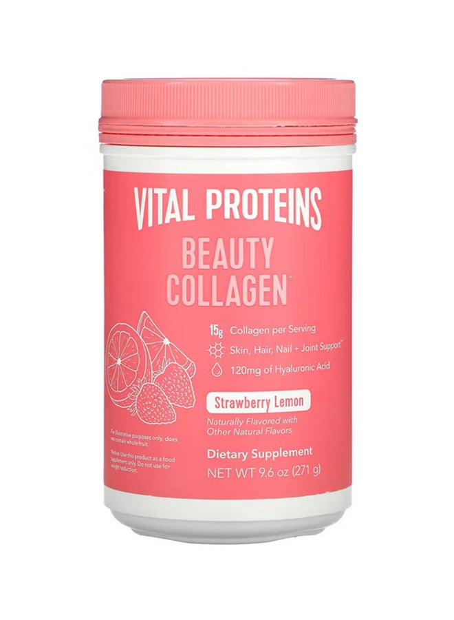 Vital Proteins Beauty Collagen Strawberry Lemon 9.6 Oz (271 G)  - Image 1