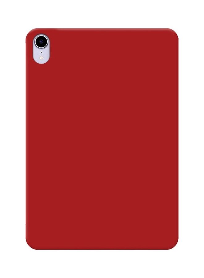 MARGOUN iPad Mini 6th Generation Case (2021) Leather Folio Stand Folding Cover Compatible with Apple iPad Mini 6 (8.3 inch) Red  - Image 3