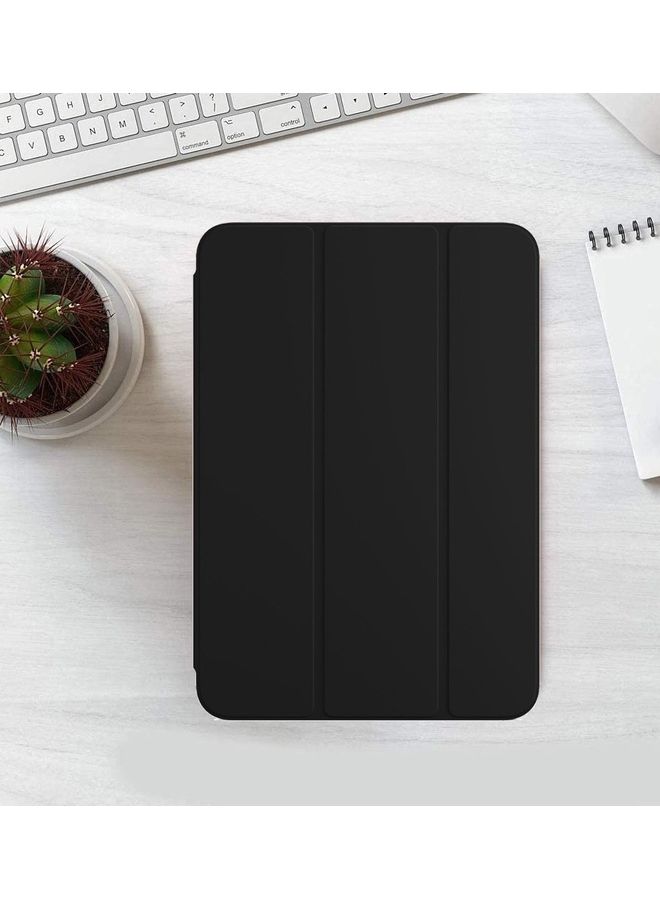 MARGOUN iPad Mini 6th Generation Case (2021) Leather Folio Stand Folding Cover Compatible with Apple iPad Mini 6 (8.3 inch) Black  - Image 5