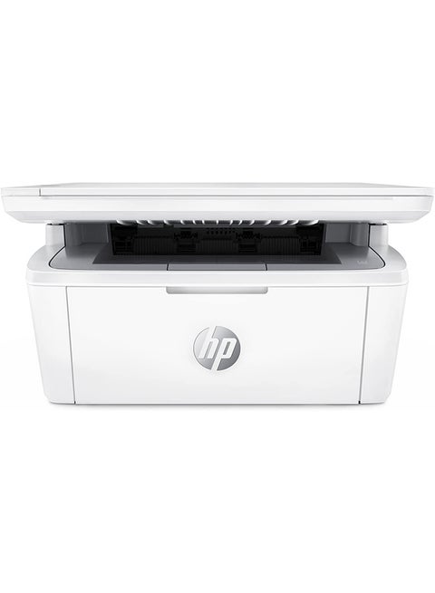 LaserJet MFP M141a Monochrome Multifunction Printer, Print/Copy/Scan, 21 ppm Print Speed, 600 x 600 dpi Print Quality, USB Connectivity, 150-Sheet Input Tray, 100-Sheet Output Capacity, Up to 21 cpm Copy Speed, LED Display, Black and White Printing, 7MD73A White