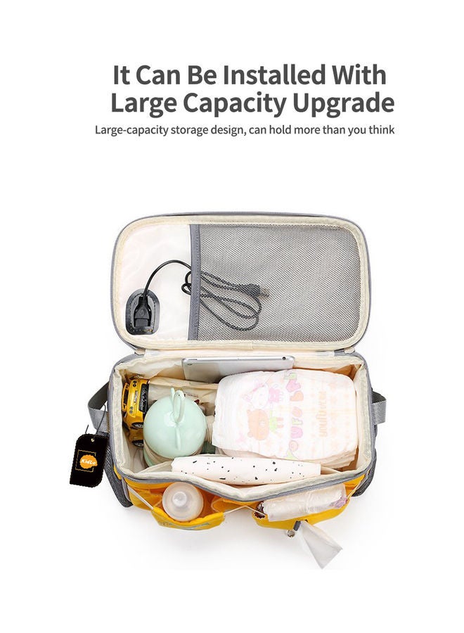 Kidle - Baby Waterproof Multifunctional Stroller Bag For Mom With USB Interface Portable Travel Diaper Organizer - Image 1