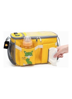 Baby Waterproof Multifunctional Stroller Bag For Mom With USB Interface Portable Travel Diaper Organizer