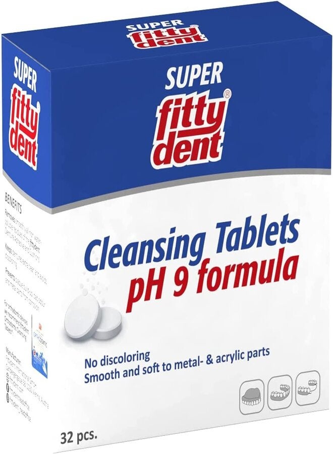 Fittydent - Super Cleansing - 32 Tabs - Image 1