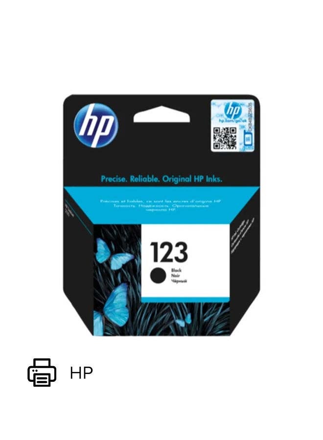 إتش بي خرطوشة حبر إتش بي 123 طراز F6V17AE أسود  - Image 2