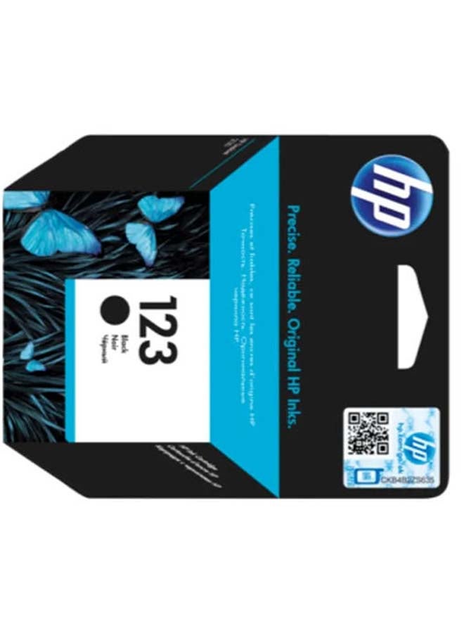 F6V17AE HP 123  Ink Cartridge Black