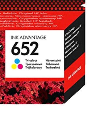 652 F6V24AE Original Ink Advantage Cartridge Multicolour - view 4