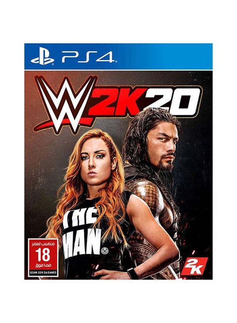 لعبة الفيديو "WWE 2K20" (باللغتين الإنجليزية والعربية) - إصدار المملكة العربية السعودية - رياضات - بلاي ستيشن 4 (PS4)