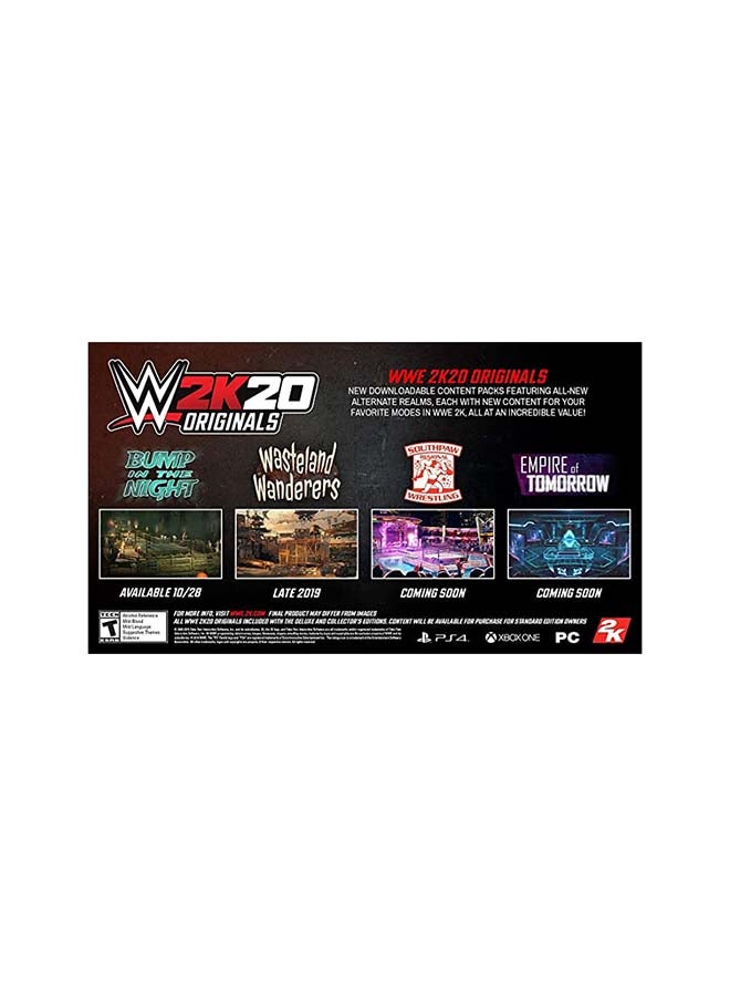 لعبة الفيديو "WWE 2K20" (باللغتين الإنجليزية والعربية) - إصدار المملكة العربية السعودية - رياضات - بلاي ستيشن 4 (PS4)