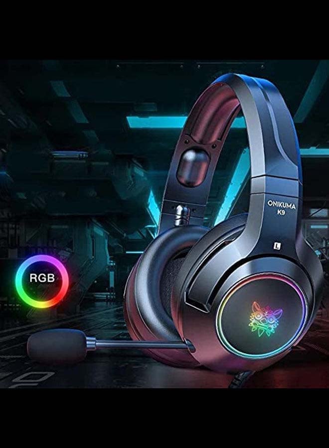 onikuma - Over-Ear Gaming Wired Headphones With Mic For PS4, PS5, XOne, XSeries, Nintendo Switch And PC - Image 1