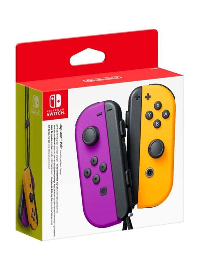 Nintendo Neon Purple/ Neon Orange Joy Con (L-R) - Nintendo Switch - v1667311914/N32267410A_2