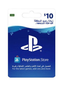 Sony PlayStation Store Gift Card $10 Multicolour  - Image 1