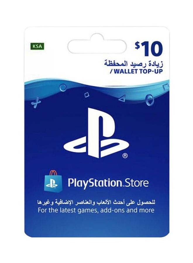 Sony PlayStation Store Gift Card $10 Multicolour  - Image 1