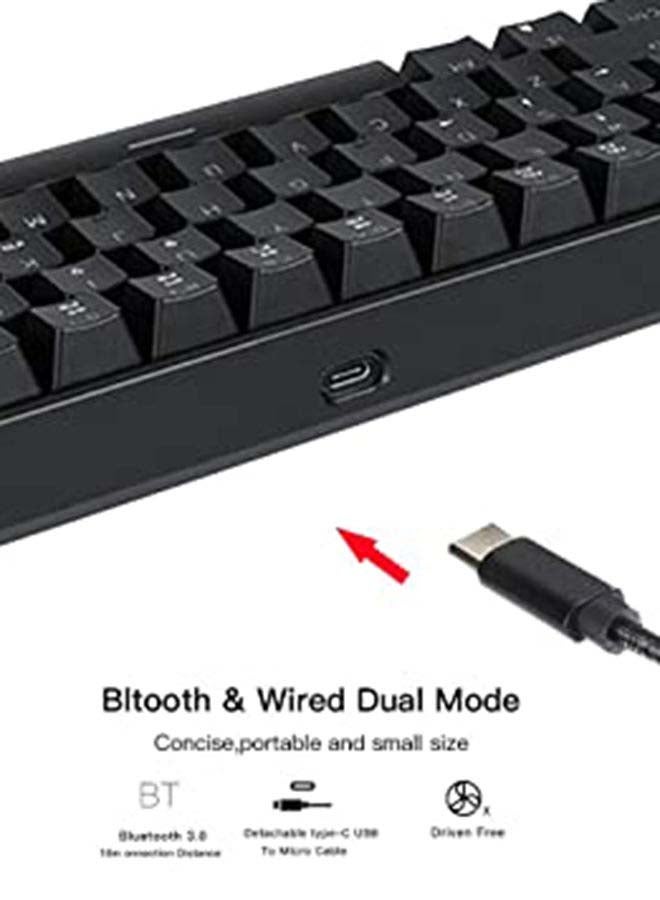 CK62 Mechanical Gaming Wireless/Wired Keyboard