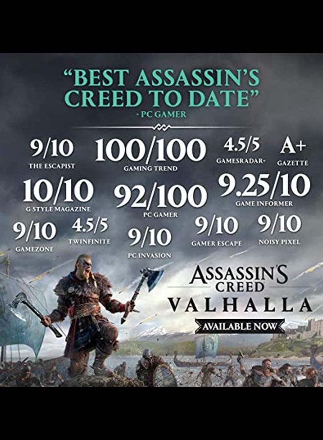 Ubisoft - Assassin's Creed : Valhalla (Intl Version) - Adventure - PlayStation 5 (PS5) - Image 1