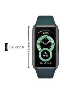 HUAWEI Band 6 All-Day SPO2 Monitoring Fullview Display 2 Weeks Battery Life 1.47 inch Forest Green  - Image 2