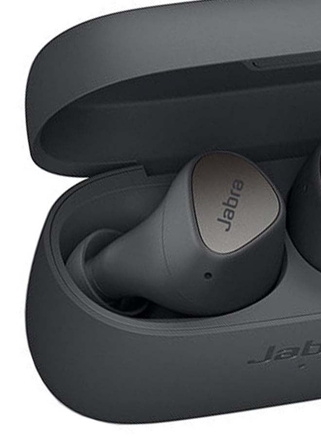 Jabra - Elite 3 In Ear Wireless Bluetooth Earbuds - Noise Isolating True Wireless Buds With 4 Built-in Microphones For Clear Calls, Rich Bass, Customizable Sound, And Mono Mode Dark Grey - Image 1