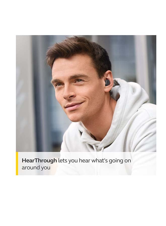 Jabra - Elite 3 In Ear Wireless Bluetooth Earbuds - Noise Isolating True Wireless Buds With 4 Built-in Microphones For Clear Calls, Rich Bass, Customizable Sound, And Mono Mode Dark Grey - Image 1
