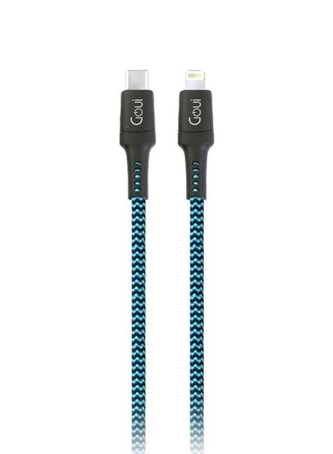 8PIN Ultra Fast Charging Cable 150cm Blue/Black