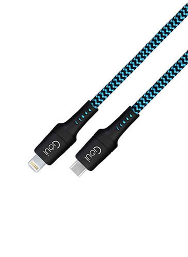 8PIN Ultra Fast Charging Cable 150cm Blue/Black