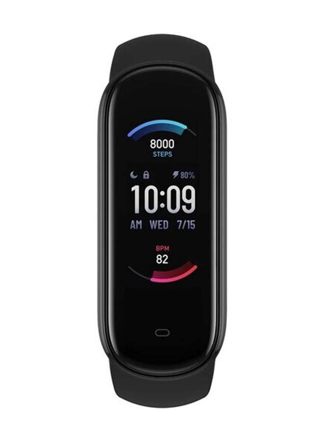 Amazfit - Band 5 Fitness Tracker With Blood Oxygen Meter Midnight Black - Image 1