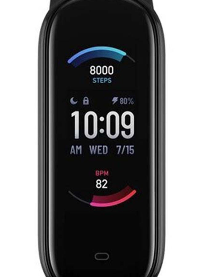 Amazfit - Band 5 Fitness Tracker With Blood Oxygen Meter Midnight Black - Image 1
