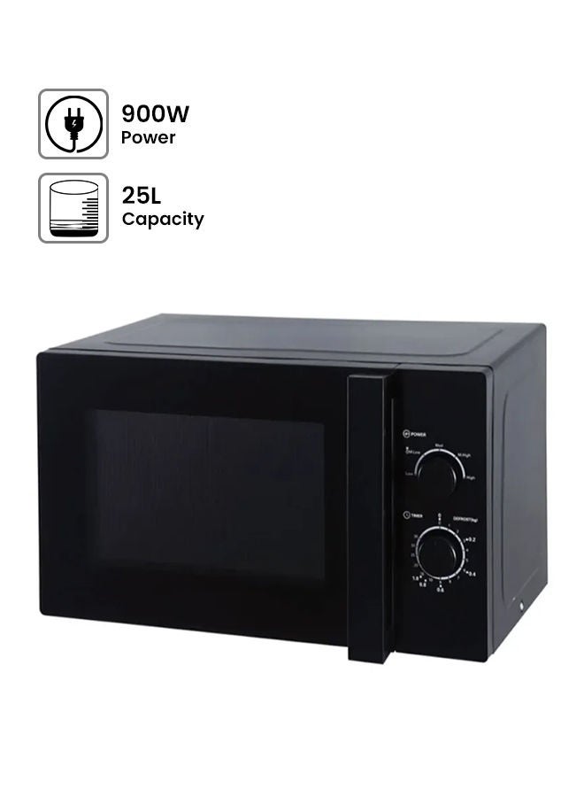 تورنيدو - ميكروويف سولو 25 لتر 25 L 900 W TM-25MK أسود - Image 1