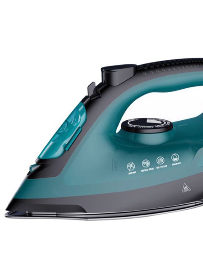 TORNADO Steam Iron Ceramic Soleplate 330 ml 2000 W TST-SE2000 Turquoise  - Image 2