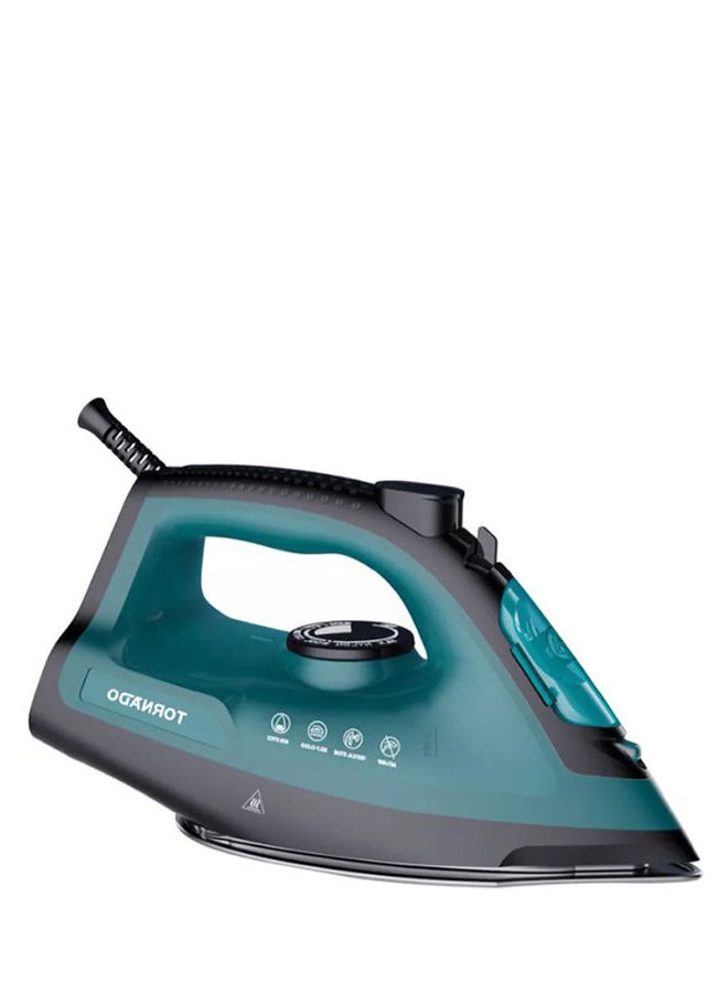 TORNADO Steam Iron Ceramic Soleplate 330 ml 2000 W TST-SE2000 Turquoise  - Image 5