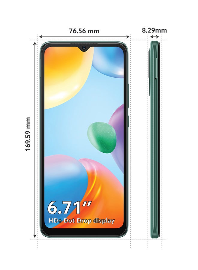 Xiaomi - Redmi 10C Dual SIM Mint Green 4GB RAM 64GB 4G LTE With Gift  - Global Version - Image 1