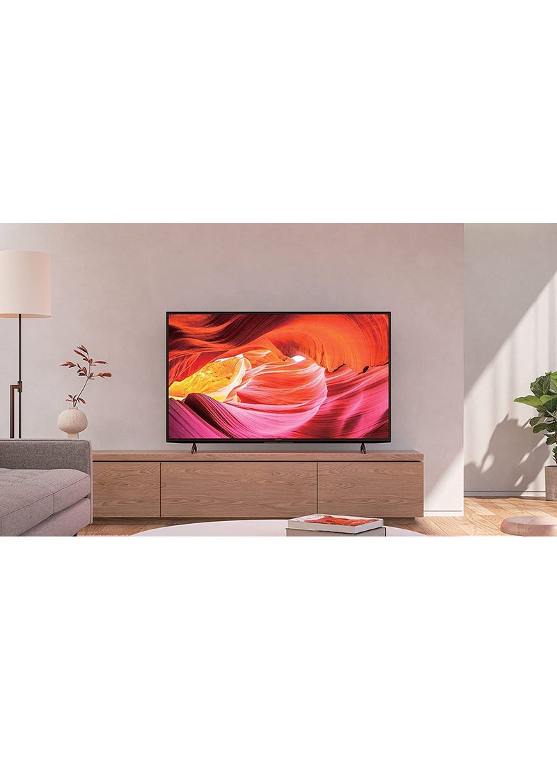 Sony - 55 Inch HDR Google TV In 4K With A Billion Colors KD-55X75AK Black - Image 1