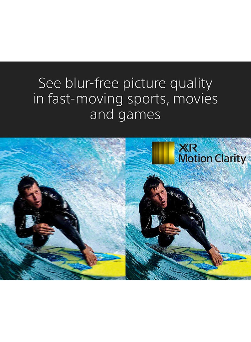 75 Inch 4K UHD HDR Full Array LED BRAVIA Core With Smart Google TV HDMI 2.1 And Exclusive Features For The PlayStation 5 2022 Model XR-75X90K Black