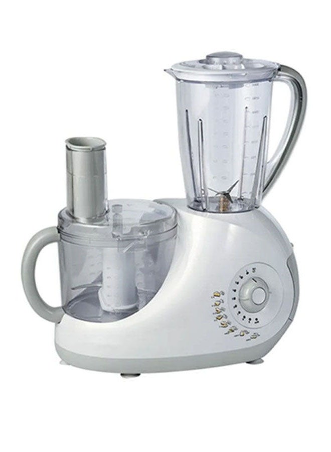تورنيدو - محضرة طعام وعاء 2 لتر دورق 1.5 لتر 2 L 750 W FP-9300G أبيض - Image 1