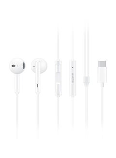 HUAWEI CM33 Wired In-Ear Headphones With Mic White  - Image 1