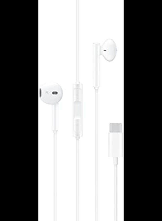 HUAWEI - CM33 Wired In-Ear Headphones With Mic White - Image 1