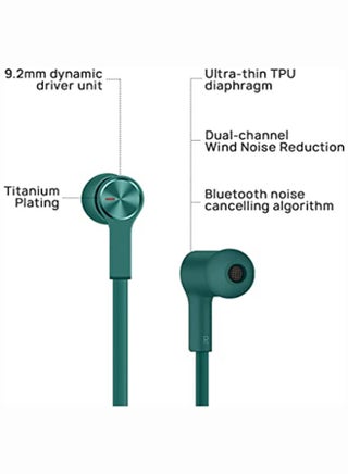 HUAWEI Freelace Bluetooth In-Ear Neckband Headphones Emerald Green